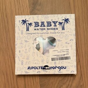 NWT Baby water shoes 3.5